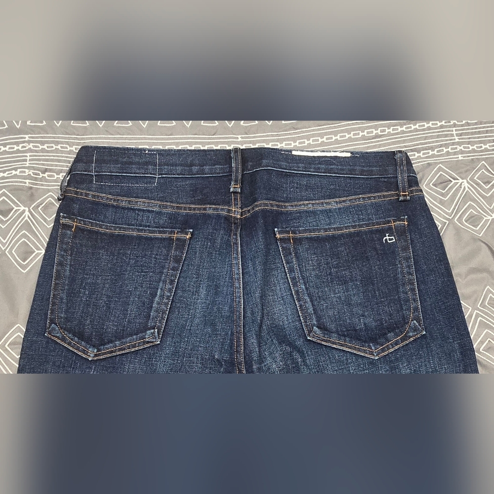 Rag & Bone Mens Fit 2 Slim Jeans Size 34x32 - Picture 4 of 8